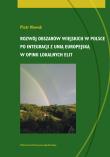 Okładka książki Rozwój obszarów wiejskich w Polsce po integracji z Unią Europejską w opinii lokalnych elit