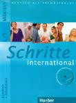 Schritte International 5 KB+AB+CD PL HUEBER. Autor: Daniela Niebisch, Sylvette Penning-Hiemstra. Dadada.pl Okładka książki Schritte International 5 KB+AB+CD PL HUEBER
