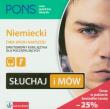 Słuchaj i mów Niemiecki Dwa kroki naprzód Dwutomowy kurs języka dla początkujących. Wydawca: LektorKlett. Dadada.pl Opakowanie Słuchaj i mów Niemiecki Dwa kroki naprzód Dwutomowy kurs języka dla początkujących