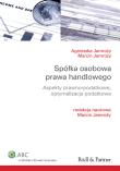 Spółka osobowa prawa handlowego. Autor: Jamroży Agnieszka, Jamroży Marcin. Dadada.pl Okładka książki Spółka osobowa prawa handlowego