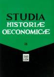 Opakowanie Studia Historiae Oeconomicae 26