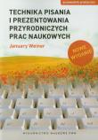 Okładka książki Technika pisania i prezentowania przyrodniczych prac naukowych