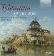 Telemann: Overtures. Autor: Collegium Instrumentale Brugense, Patrick Peire. Dadada.pl Okładka książki Telemann: Overtures