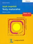 Testy maturalne. Język angielski  ''L. Autor: Mańko Elżbieta. Dadada.pl Okładka książki Testy maturalne. Język angielski  ''L