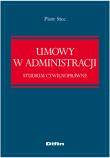 Okładka książki Umowy w administracji