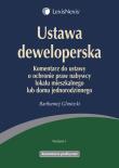 Ustawa deweloperska. Autor: Gliniecki Bartłomiej. Dadada.pl Okładka książki Ustawa deweloperska