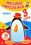Wesołe ćwiczenia 3 lata + 30 nakl. Kształty BH. Autor: Hess-Remuszko Mirella. Dadada.pl Okładka książki Wesołe ćwiczenia 3 lata + 30 nakl. Kształty BH