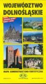 Okładka książki Województwo dolnośląskie Mapa administracyjno-turystyczna
