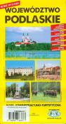 Okładka książki Województwo podlaskie Mapa administracyjno-turystyczna
