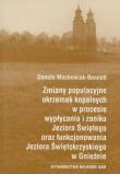 Okładka książki Zmiany populacyjne okrzemek kopalnych w procesie wypłycania i zaniku Jeziora Świętego