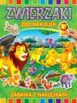 Okładka książki Zwierzaki - 200 naklejek