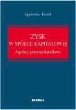 Okładka książki Zysk w spółce kapitałowej