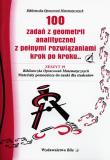 100 zadań z geometrii analitycznej. Autor: Regel Wiesława. Dadada.pl Okładka książki 100 zadań z geometrii analitycznej