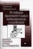50 ważnych algorytmów i metod matematycznych. Autor: Regel Wiesława. Dadada.pl Okładka książki 50 ważnych algorytmów i metod matematycznych