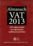 Almanach VAT 2013. Wydawca: Wiedza i Praktyka. Dadada.pl Opakowanie Almanach VAT 2013