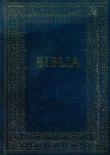 Okładka książki Biblia podróżna - granatowa