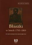 Okładka książki Błaszki w latach 1793-1869