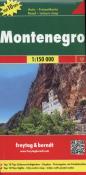 Okładka książki Czarnogóra mapa drogowa 1:150 000