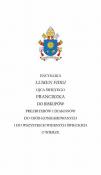 Encyklika LUMEN FIDEI Ojca Świętego Franciszka do biskupów prezbiterów i diakonów do osób konsekrowa. Autor: Ojciec Święty Franciszek. Dadada.pl Okładka książki Encyklika LUMEN FIDEI Ojca Świętego Franciszka do biskupów prezbiterów i diakonów do osób konsekrowa