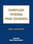 Okładka książki Europejski Trybunał Praw Człowieka