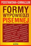 Formy wypowiedzi pisemnej. Autor: Szostak-Lubomska Karolina. Dadada.pl Okładka książki Formy wypowiedzi pisemnej