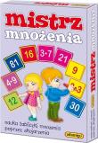 Gra Mistrz mnożenia. Autor: Kwasek Antonina. Dadada.pl Okładka książki Gra Mistrz mnożenia