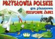 Okładka książki Gra planszowa. Przysłowia polskie- niesforne żabki