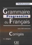 Grammaire progressive du Francais Perfectionnement klucz. Autor: Gregoire Maia. Dadada.pl Okładka książki Grammaire progressive du Francais Perfectionnement klucz
