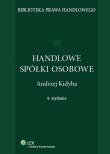 Handlowe spółki osobowe. Autor: Kidyba Andrzej. Dadada.pl Okładka książki Handlowe spółki osobowe