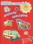 Historyjki z nalepkami - Pojazdy specjalne. Autor: Wiśniewska Anna. Dadada.pl Okładka książki Historyjki z nalepkami - Pojazdy specjalne