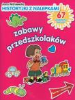 Historyjki z nalepkami - Zabawy przedszkolaków. Autor: Wiśniewska Anna. Dadada.pl Okładka książki Historyjki z nalepkami - Zabawy przedszkolaków