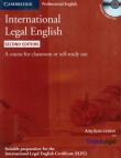 International Legal English + CD. Autor: Krois-Lindner Amy. Dadada.pl Okładka książki International Legal English + CD