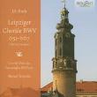 J.S.Bach: Leipziger Chorale BWV651-667 (Weimar Version). Autor: Manuel Tomadin. Dadada.pl Okładka książki J.S.Bach: Leipziger Chorale BWV651-667 (Weimar Version)