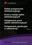 Opakowanie Kodeks postępowania administracyjnego Prawo o ustroju sądów administracyjnych Postępowanie przed sądami administracyjnymi