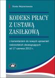 Okładka książki Kodeks pracy z ustawą zasiłkową