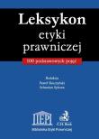 Leksykon etyki prawniczej. Autor: Paweł Skuczyński Sebastian Sykuna. Dadada.pl Okładka książki Leksykon etyki prawniczej