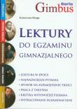 Okładka książki Lektury do egzaminu gimnazjalnego