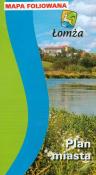 Opakowanie Łomża Plan miasta Mapa foliowana