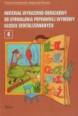 Materiał wyrazowo-obrazkowy... gł.dental. w.2012. Autor: Krzysztoszek Grażyna, Piszczek Małgorzata. Dadada.pl Okładka książki Materiał wyrazowo-obrazkowy... gł.dental. w.2012
