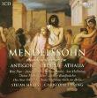 Mendelssohn: Incidental music for Antigone, Oedipus, Athalia. Autor: Stefan Soltesz, Christoph Spering. Dadada.pl Okładka książki Mendelssohn: Incidental music for Antigone, Oedipus, Athalia