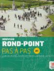 Noveau Rond-Point Pas a Pas A1 Livre de l'eleve + Cahier d'activites z płytą CD. Autor: Labascuole Josiane, Lause Christian, Royer Corinne. Dadada.pl Okładka książki Noveau Rond-Point Pas a Pas A1 Livre de l'eleve + Cahier d'activites z płytą CD