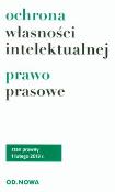 Ochrona własności intelektualnej prawo prasowe. Autor: Lech Krzyżanowski. Dadada.pl Okładka książki Ochrona własności intelektualnej prawo prasowe
