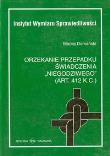 Okładka książki Orzekanie przepadku świadczenia niegodziwego