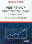 Okładka książki Podstawy odpowiedzialności społecznej w...
