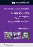 Pomoc społeczna. Autor: Sierpowska Iwona. Dadada.pl Okładka książki Pomoc społeczna