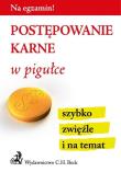 Opakowanie Postępowanie karne w pigułce