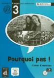 Pourquoi pas 3 cahier d'exercises z płytą CD. Autor: Michele Bosquet, Yolanda Rennes. Dadada.pl Okładka książki Pourquoi pas 3 cahier d'exercises z płytą CD