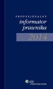 Okładka książki Profesjonalny informator prawnika 2014