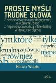 Proste myśli, trudne słowa Impuls. Autor: Wlazło Marcin. Dadada.pl Okładka książki Proste myśli, trudne słowa Impuls