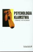 Psychologia kłamstwa. Autor: Tomasz Witkowski. Dadada.pl Okładka książki Psychologia kłamstwa